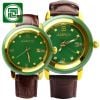 Đồng hồ Ngọc bích dây da cao cấp BKFAVN-9458