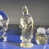  PHẬT BÀ QUAN ÂM THẠCH ANH VÀNG TỰ NHIÊN BKSTCN-9662 