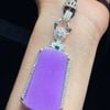  💜 MẶT DÂY CHUYỀN PHỈ THÚY TÍM VIOLET – BÌNH AN VÔ SỰ 💜 SIÊU THỊ BẢO KHÁNH 