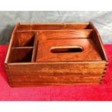  Hộp đựng bút gỗ hương mẫu trơn BKWOVN-9208 