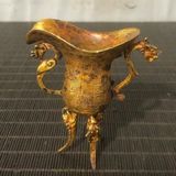  Ly Đồng Mạ Vàng Sưu Tầm Hình Tượng Rồng BKMECN-9700 