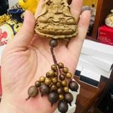  Mặt Dây Treo Phật Quan Âm Gỗ Trầm Hương Cao Cấp BKWOCN-9289 