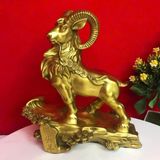  Tượng đồng nhất dương (tượng dê đồng) phong thuỷ BKMECN-9712 