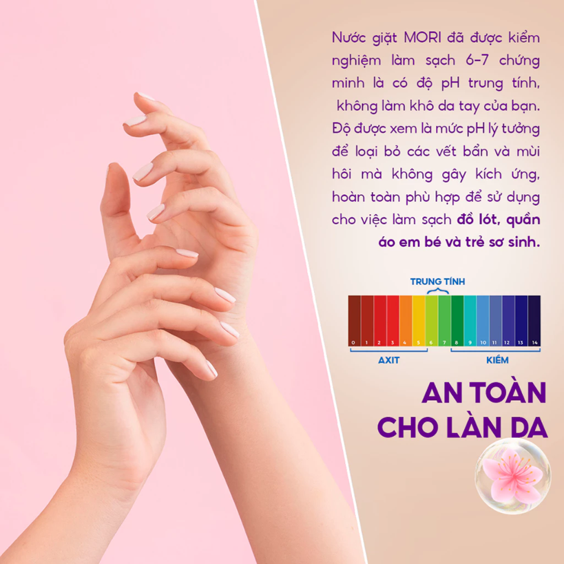  Nước giặt Mori can 10 Kg 