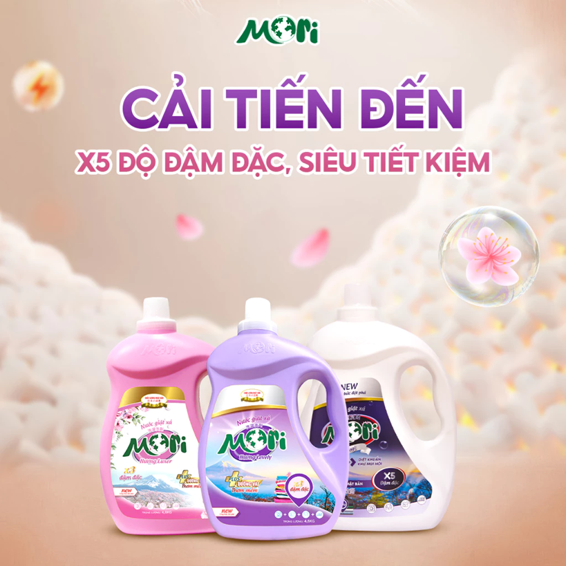  Nước giặt Mori 4.8 Kg 