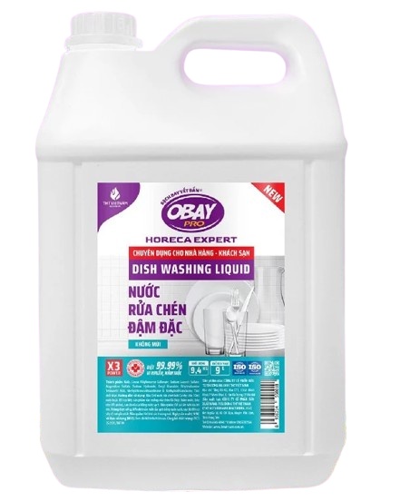  Nước rửa bát OBAY PRO 9L không mùi 