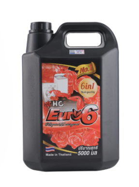  Nước Giặt Xả HC EURO 6IN1 5L Chuẩn Hàng Nội Địa Thái Lan Kháng Khuẩn Chống Ẩm Mốc 