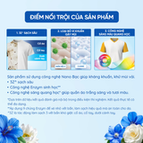  Nước Giặt Xả Tỏa Hương CleanZ Công Nghệ Sạch Sâu, Đánh Bay Vết Bẩn, Hương Thơm Mềm Mại, Bảo Vệ Màu Quần Áo 2L 