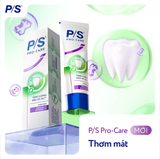  Kem Đánh răng P/S Pro-Care với hàng tỉ ion hoạt tính hỗ trợ lợi khuẩn 150g 
