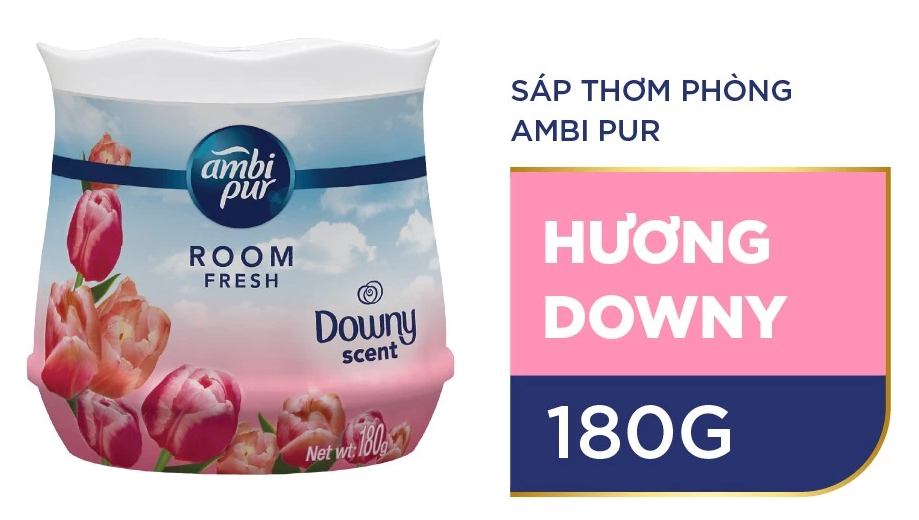  Sáp Thơm Phòng AMBI PUR Hương Nước Hoa Cao Cấp Nhiều Mùi Hương Hộp 180g 