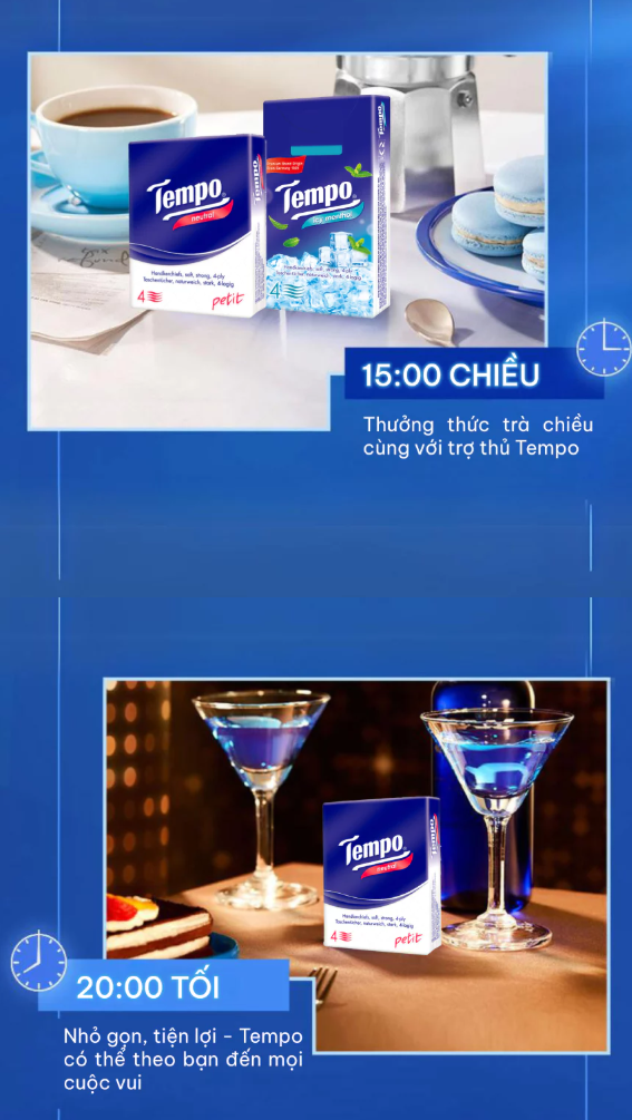  [LỐC 10 GÓI] Khăn giấy bỏ túi cao cấp Tempo Regular - 4 Lớp Bền Dai - Thương hiệu Đức - An Toàn Cho Da 