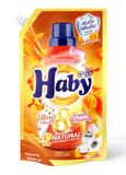  Nước giặt đậm đặc HABY ULTRAWASH 8in1 Nội địa Thái Lan  - Sạch sâu, thơm lâu 700h, công nghệ Microfresh Túi 700ml 