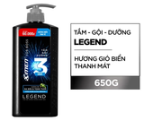  Tắm Gội Rửa Mặt XMen for Boss 3in1 Luxury 630g 350g / Tắm Gội Legend 630g / Intense 650g Hương Nước Hoa Châu Âu 
