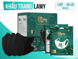  Khẩu trang 5D Lamy kháng khuẩn ngăn ngừa giọt bắn bụi mịn chống tia UV 