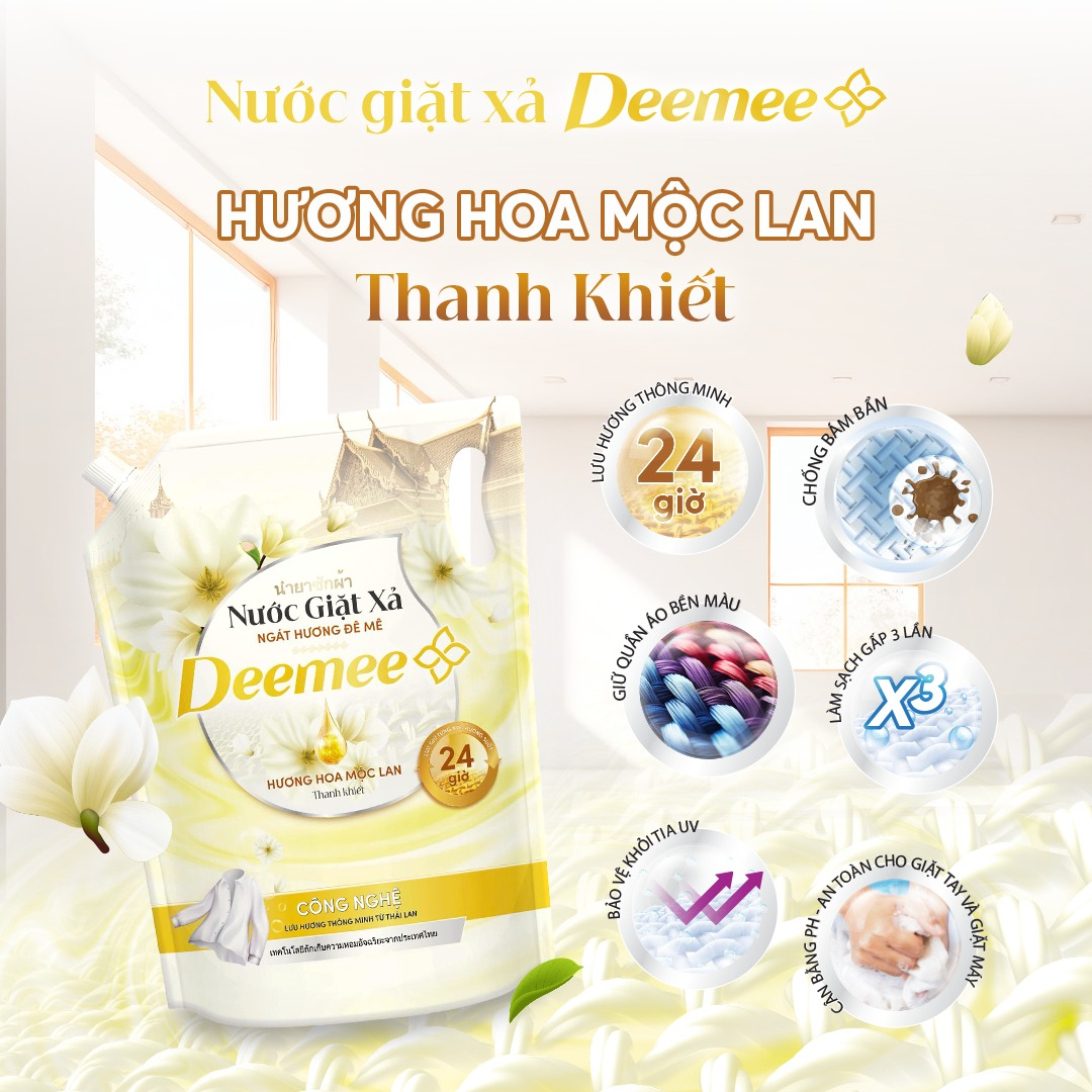  Nước Giặt Xả Deemee 2kg 