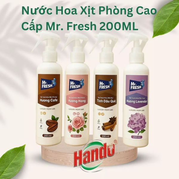  Nước Hoa Xịt Phòng Cao Cấp Mr. Fresh 200 ml 