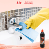  Nước tẩy bồn cầu, toilet Lix 1 kg khử mùi hôi, sạch mảng bám, sạch khuẩn 
