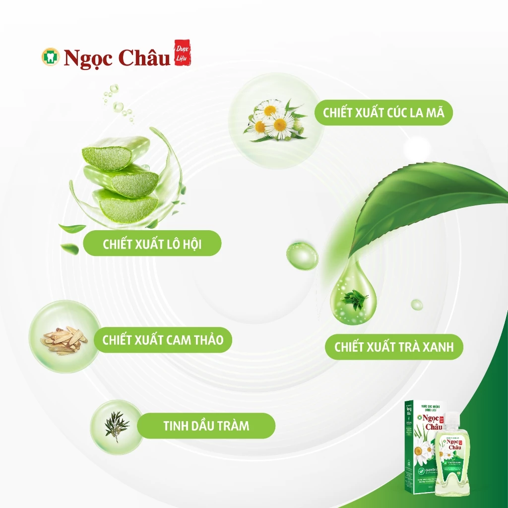  Nước súc miệng Dược liệu Ngọc Châu 125ml 