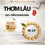  Vòng tay Trầm hương Như Ý đốt tròn – 10 ly 