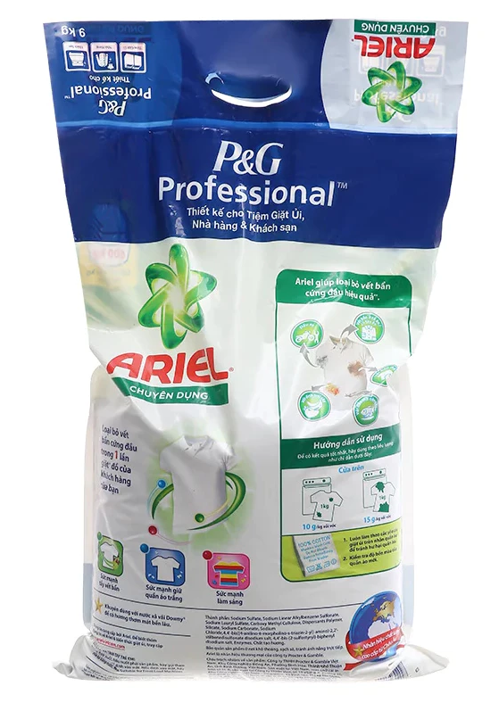  Bột giặt Ariel chuyên dụng 8.5 Kg dùng cho cửa trước và cửa trên 
