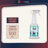  Nước lau đa năng On1 hương Bambo charcoal chai 500ml giúp sạch nhanh bề mặt, sáng bóng như mới 