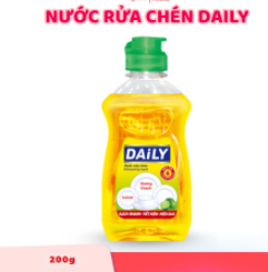  Nước Rửa Chén An Toàn Cho Da Daily Mỹ Hảo Bình 200-750g/ 3.5-5kg 