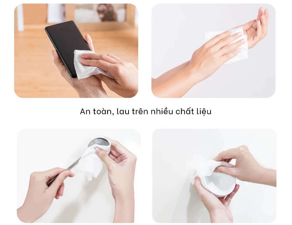  Khăn Ướt Cồn LET-GREEN 35 Miếng/Bao 