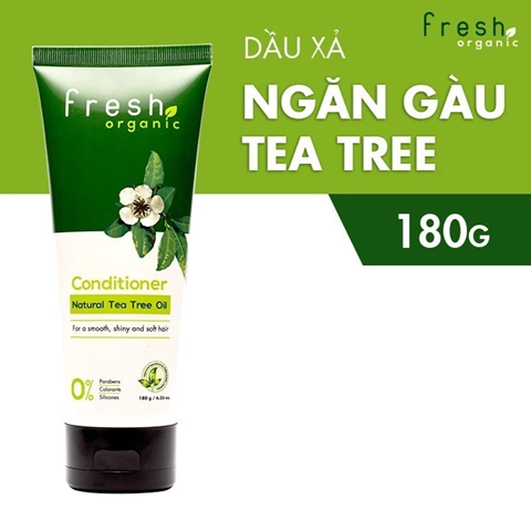  Dầu Xả Hữu Cơ FRESH ORGANIC Dưỡng Tóc Mềm Mượt 180g 