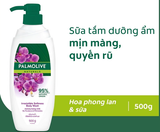  Sữa tắm Palmolive chiết xuất thiên nhiên dưỡng da ẩm mịn từ hoa 500g 