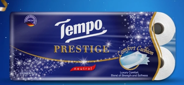  Giấy Vệ Sinh Cao Cấp Prestige 4 Lớp Tempo Bền Dai Thương Hiệu Đức 