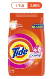  Bột giặt TIDE Hương Downy Quần Áo Trắng Sáng Túi 3.8 kg 