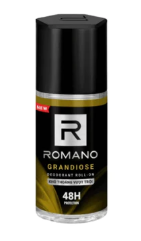  Lăn khử mùi Romano Khử mùi vượt trội, Hương nam tính suốt 48H 50ml / 65ml 