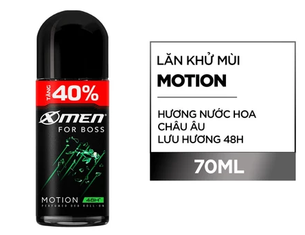  [Tặng thêm 40% dung tích] Lăn khử mùi X-Men For Boss 70ml - Hương nước hoa châu Âu 