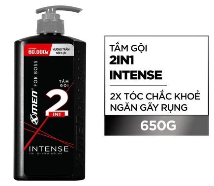  Tắm Gội Rửa Mặt XMen for Boss 3in1 Luxury 630g 350g / Tắm Gội Legend 630g / Intense 650g Hương Nước Hoa Châu Âu 
