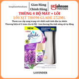  Bộ Máy & Lõi Xịt Thơm Phòng Tự Động GLADE Lưu Hương Tự Nhiên Đến 70 ngày 252ml 