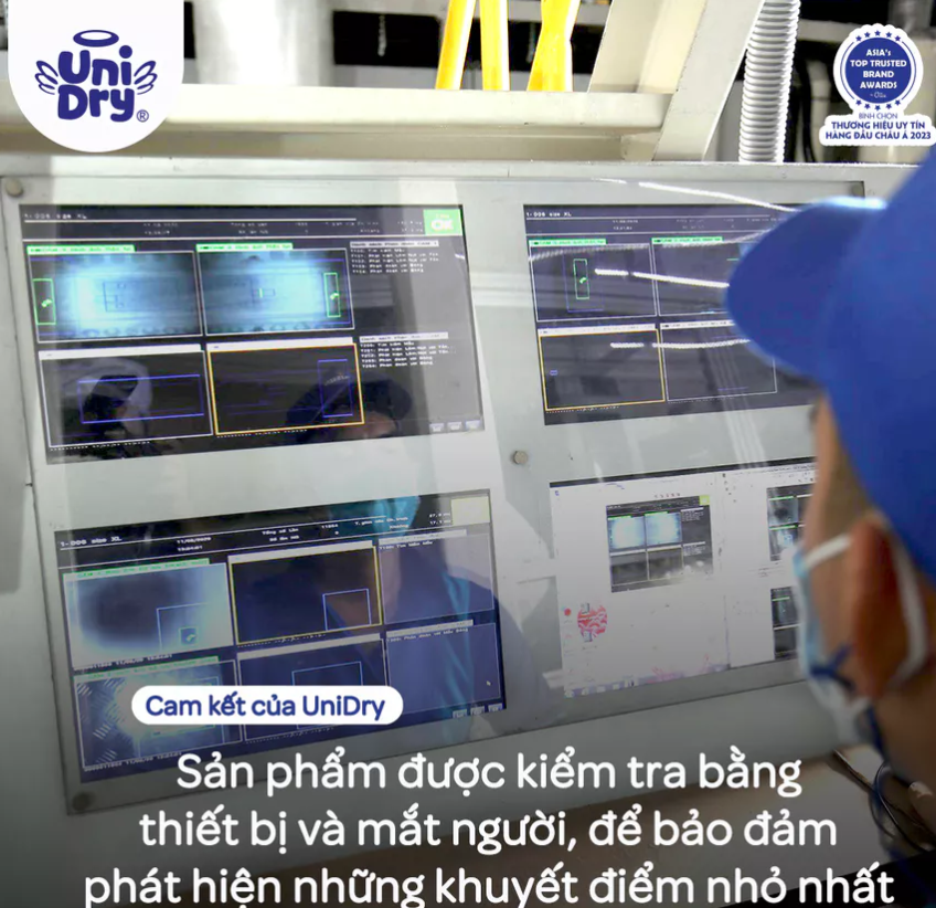  Tã Quần UniDry Siêu khô thoáng gói Super Jumbo mới 