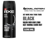  Xịt nước hoa nam toàn thân AXE 135ml, lưu hương và khử mùi lên đến 48h 
