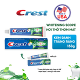  Kem Đánh răng CREST 93/107/153g/161g/323g 3D White/Plus/Complete trắng sáng, ngăn ngừa vôi răng (hộp đơn/hộp đôi) 