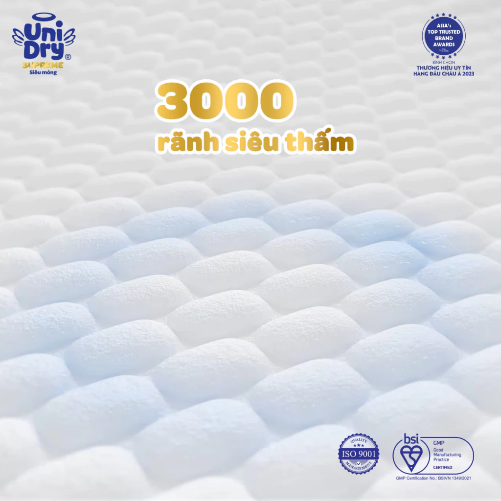  Tã quần UniDry Supreme size XXXL22 + 6 
