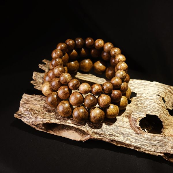  Vòng tay Trầm hương Như Ý đốt tròn – 10 ly 