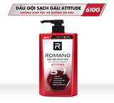  Dầu gội nam sạch gàu 5in1 Romano hương nước hoa 610g / 650g 