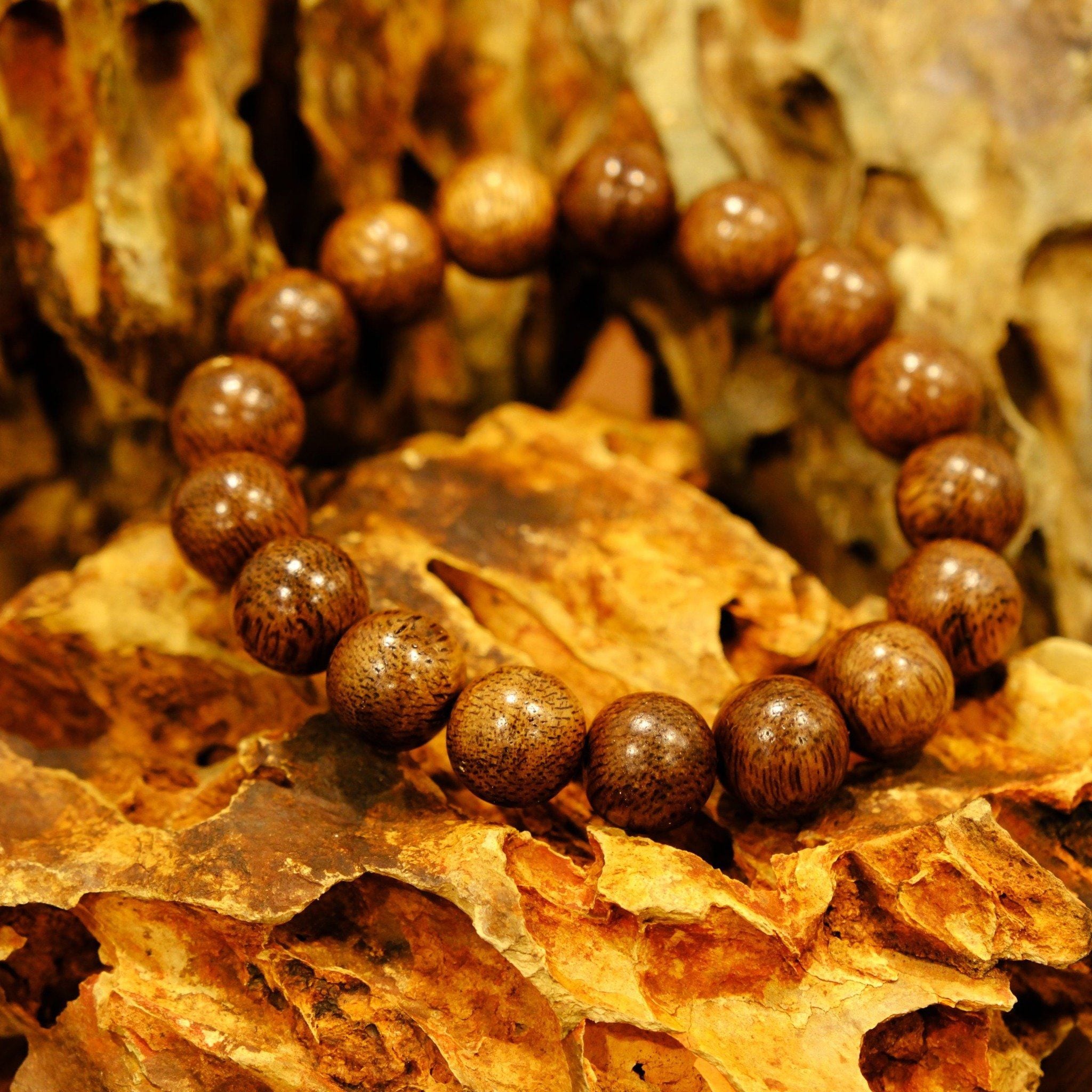  Vòng tay Trầm hương Như Ý đốt tròn – 10 ly 