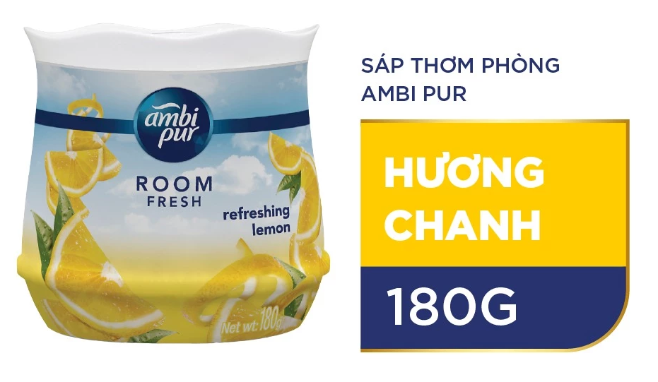  Sáp Thơm Phòng AMBI PUR Hương Nước Hoa Cao Cấp Nhiều Mùi Hương Hộp 180g 
