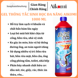  Gel sinh học CleanZ phòng tắc nghẽn, làm sạch đường ống rửa bát, rửa mặt, khử mùi hôi hiệu quả 