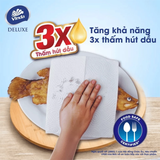  [LỐC 6 CUỘN] Khăn giấy bếp đa năng siêu thấm Vinda Deluxe (6 Cuộn) 