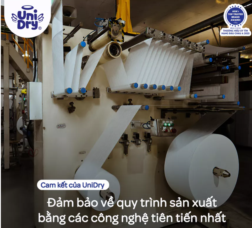  Tã Quần UniDry Siêu khô thoáng gói Super Jumbo mới 