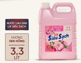  Nước lau sàn siêu sạch Lix can 3.3L sạch nhà, thơm lâu đuổi côn trùng, phù hợp với mọi loại sàn 