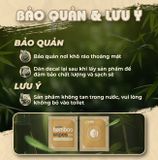  Túi 50 gói khăn ướt vải sợi tre kháng khuẩn EcoBamboo gói 1 tờ không mùi 
