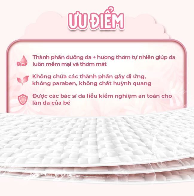  Khăn ướt cao cấp Ecobi gói 20 tờ hương dịu nhẹ 