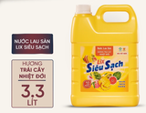 Nước lau sàn siêu sạch Lix can 3.3L sạch nhà, thơm lâu đuổi côn trùng, phù hợp với mọi loại sàn 
